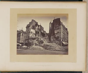 The Burning Place de la Bastille.