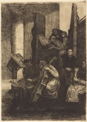 Choir in a Spanish Church
