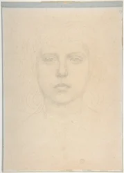 Head Study of a Girl
