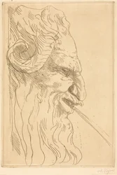 Head of a Satyr
