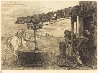 Horse-driven Mill