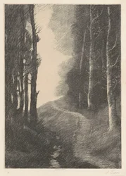 Landscape with Birch Trees