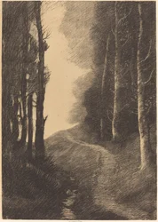 Landscape with Birch Trees