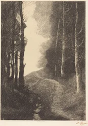 Landscape with Birch Trees