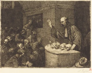 Phrenology Course, 2nd plate