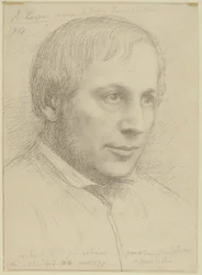 Portrait Head of Alfred Stevens