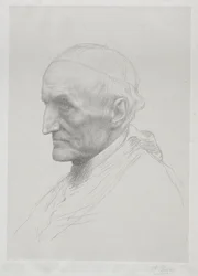 Portrait of Cardinal Manning (2nd Plate)