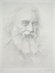Portrait of Henry Wadsworth Longfellow (2nd Plate)