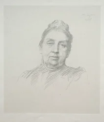Portrait of Madame Kemp, Front View