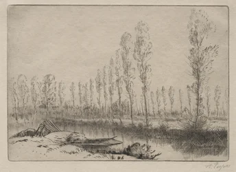 Near Amiens, the Peat Bogs