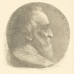 Self-Portrait, Medallion, No.1, 9th plate