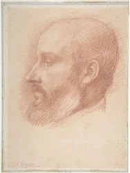 Study of a Head of a Man