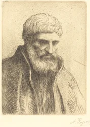 Study of an Old Man (detail)