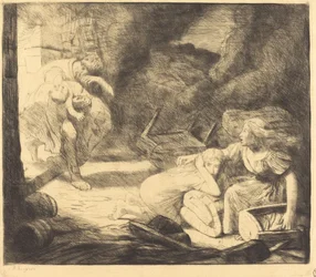 The Fire, 2nd Plate