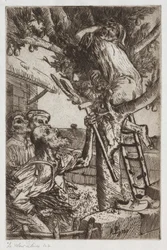 The Pear Thief, No. 1, c. 1890