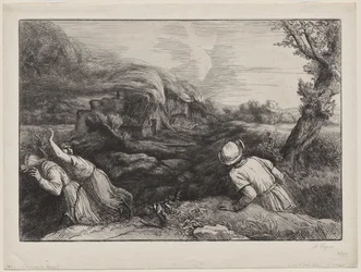 The Village in Flames