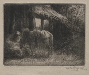 The Watering Place (Second Plate)