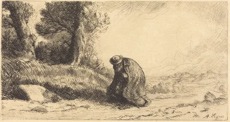 Vagabond Moving along a Lane