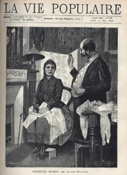 A Sick Young Woman Holding a Piggy Bank in Her Hand Facing a Doctor