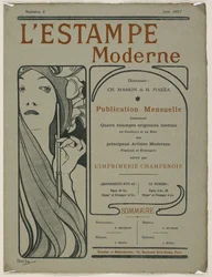 Cover page from L’Estampe moderne