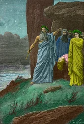 Ceremony of a Human Sacrifice by the Druids in Gaul
