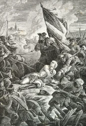Death of Louis de Bréhan before Danzig