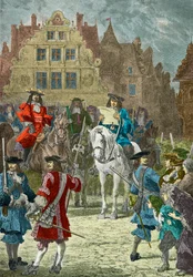 Proclamation in Paris of the revocation of the Edict of Nantes