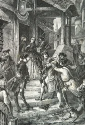 Voltaire is Arrested in Frankfurt