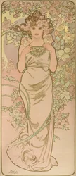 The Animated Woman in Bloom