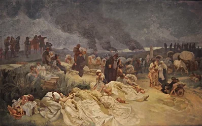 Petr Chelcicky at Vodnany, The Cycle The Slav Epic