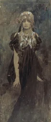 Sarah Bernhardt in the Role of Medea