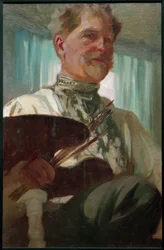 Self-Portrait with Palette