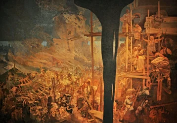 The Defense of Sziget Against the Turks by Nicholas Zrinsky, The Cycle The Slav Epic