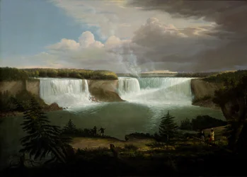 A General View of the Falls of Niagara, 1820