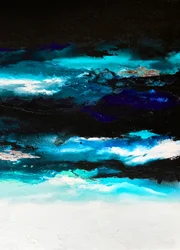 Abstract Blue Depths
