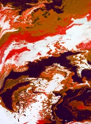 Abstract Lava Flow