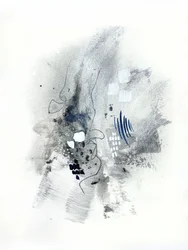 Abstract Monochrome Flow