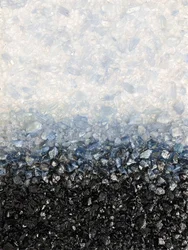 Blue Black Crystal Gradient