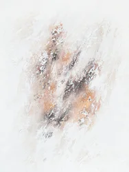Textured Gold Abstract Flow