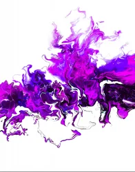 Vibrant Purple Swirls