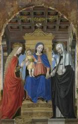 The Virgin and Child with Saint Catherine of Alexandria and Saint Catherine of Siena