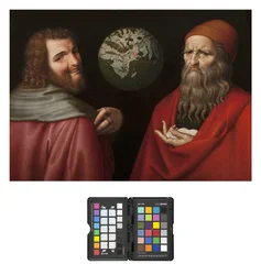 Heraclitus and Democritus