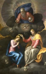 The Coronation of the Virgin, 1581