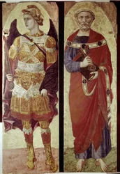 Archangel Michael and St Peter (Detail)