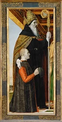 Saint Augustine and a Kneeling Donor