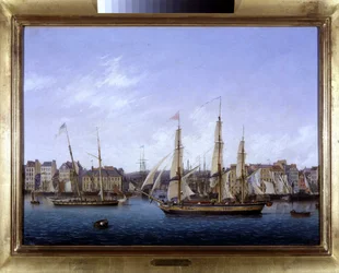 The Port of Le Havre by Louis Garneray, circa 1820