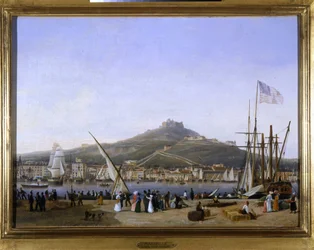 Port of Marseille by Louis Garneray, circa 1820