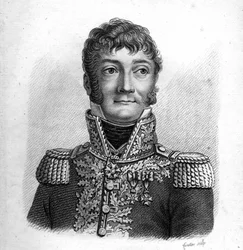 General Joseph Barbanegre. 1772-1830. in “Portraits of the French Generals”. Engraved by Ambroise Tardieu in 1818. Stella Collection