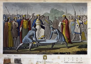 Hugues Capet (c. 941 - 996) Elected King of France in 987