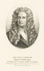 Portrait of Sir Isaac Newton
